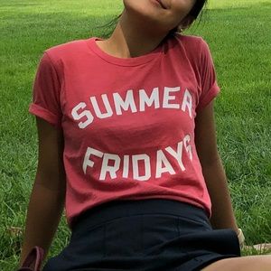 J. Crew Summer Fridays t shirt